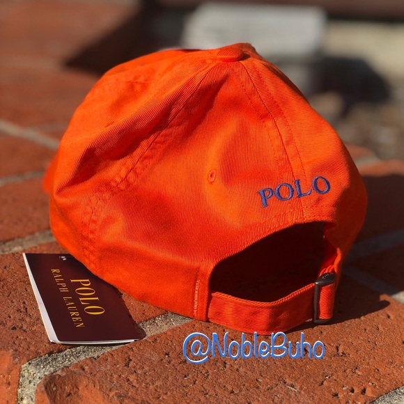 Polo Ralph Lauren Other - POLO Ralph Lauren Logo Baseball Cap Orange